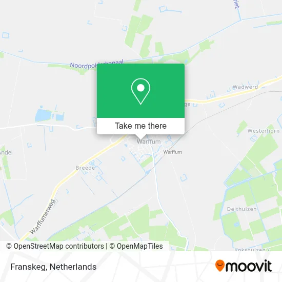 Franskeg map