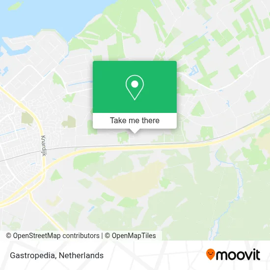 Gastropedia map