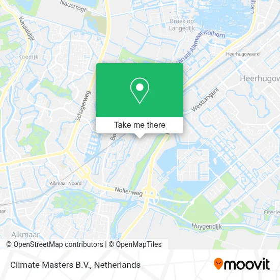 Climate Masters B.V. Karte