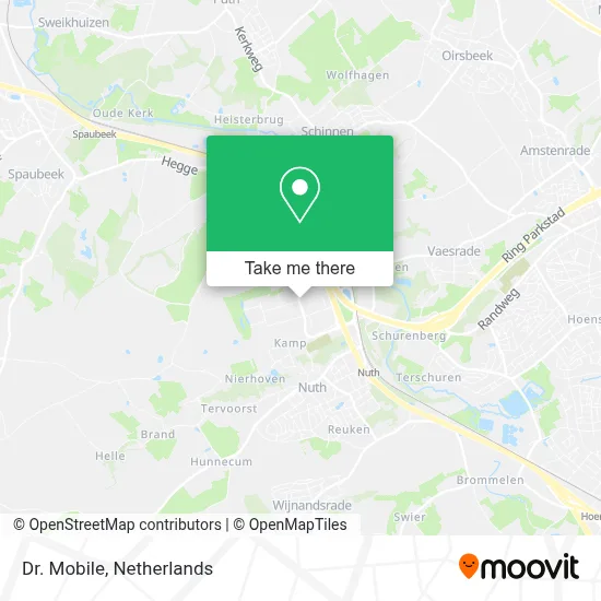 Dr. Mobile map