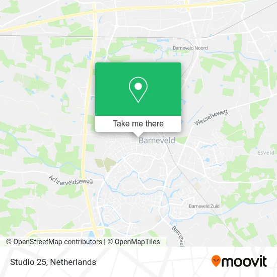 Studio 25 map