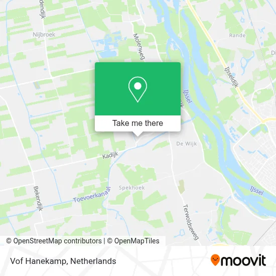 Vof Hanekamp map