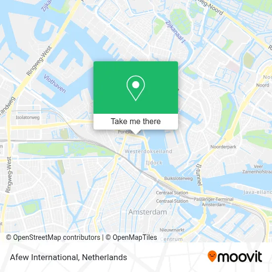 Afew International map