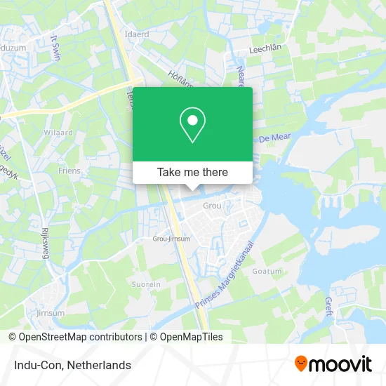 Indu-Con map