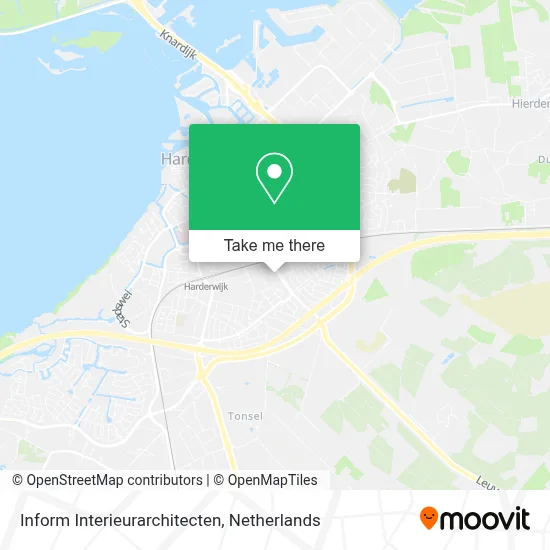 Inform Interieurarchitecten map