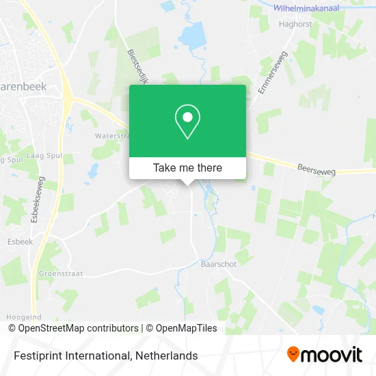 Festiprint International map
