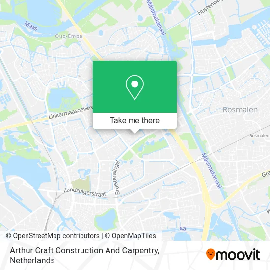 Arthur Craft Construction And Carpentry map