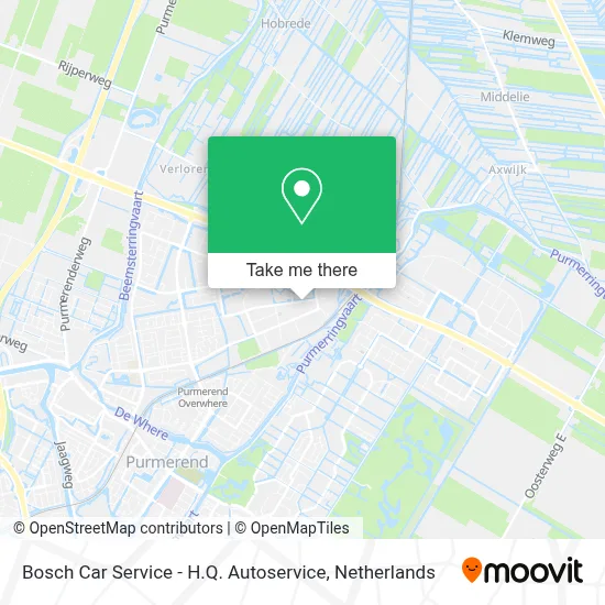 Bosch Car Service - H.Q. Autoservice map