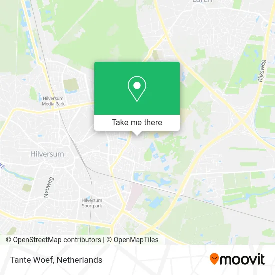 Tante Woef map