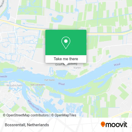Bossrentall map