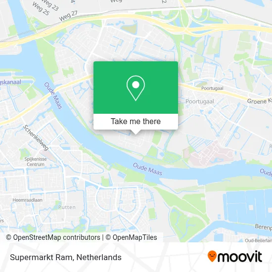 Supermarkt Ram map