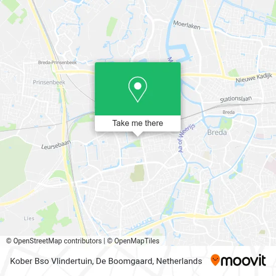 Kober Bso Vlindertuin, De Boomgaard map
