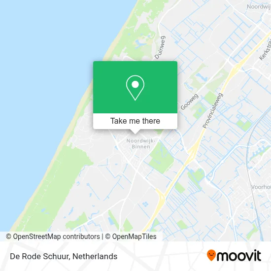 De Rode Schuur map