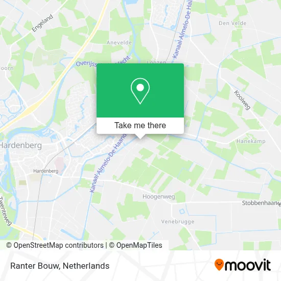 Ranter Bouw Karte