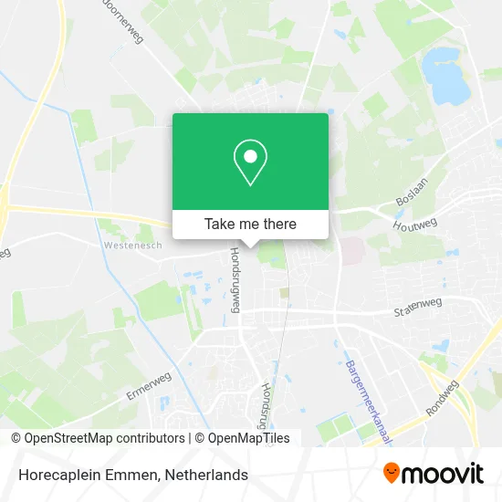 Horecaplein Emmen map