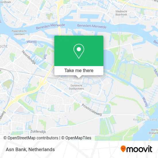 Asn Bank map
