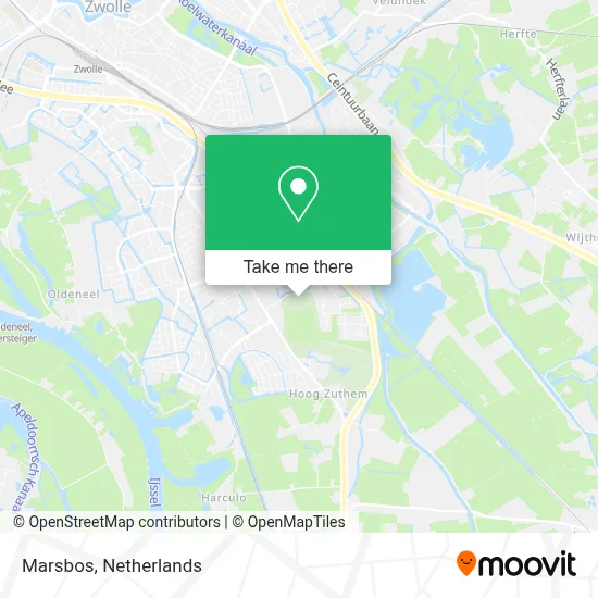 Marsbos map