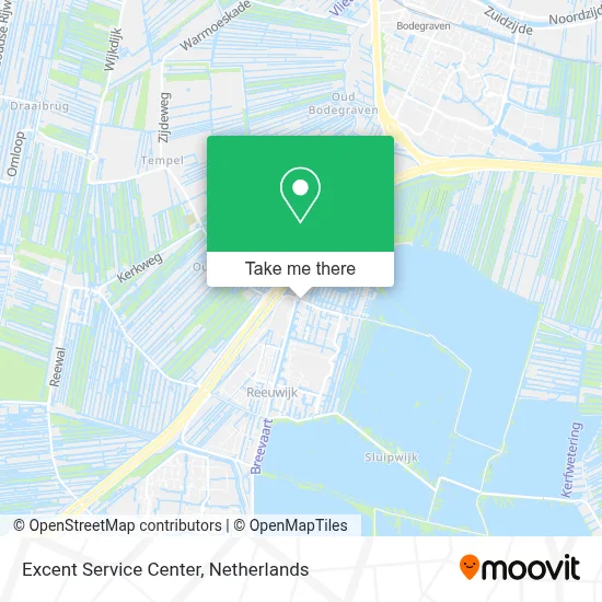 Excent Service Center Karte