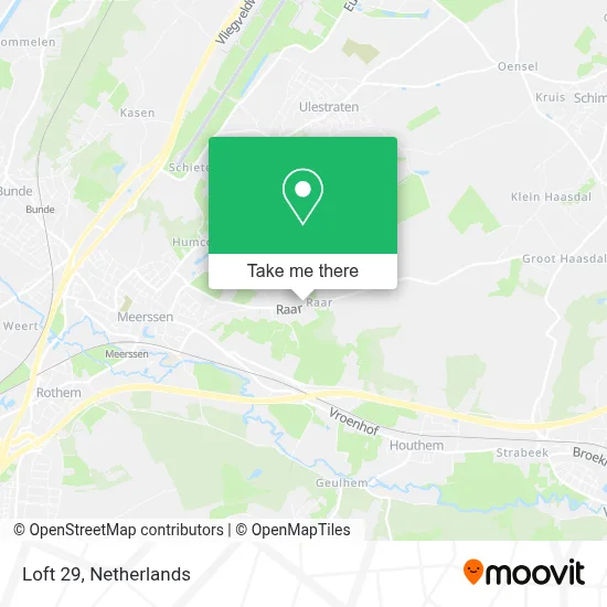 Loft 29 map