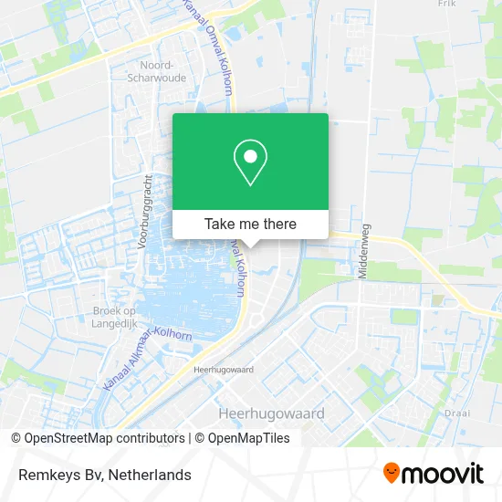 Remkeys Bv map