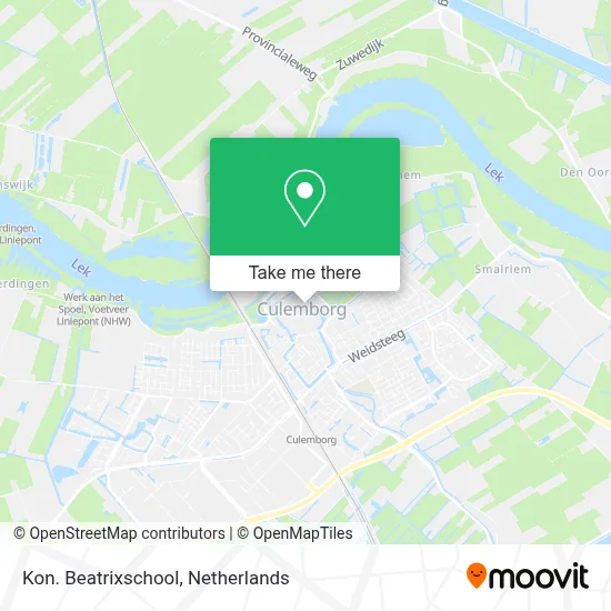 Kon. Beatrixschool map