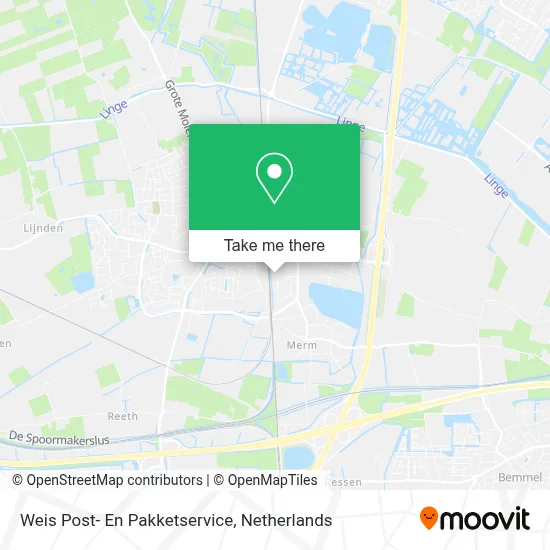 Weis Post- En Pakketservice map