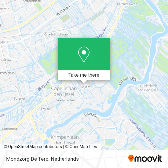 Mondzorg De Terp map