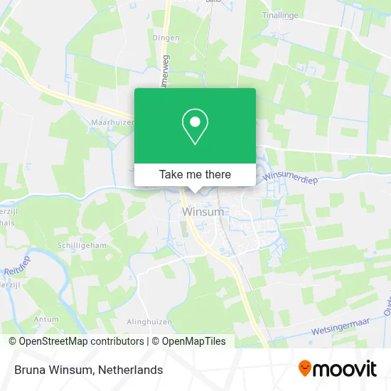 Bruna Winsum map