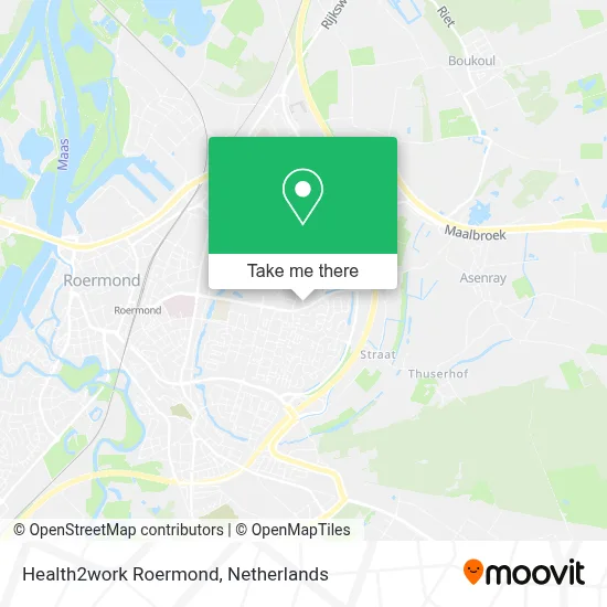 Health2work Roermond map