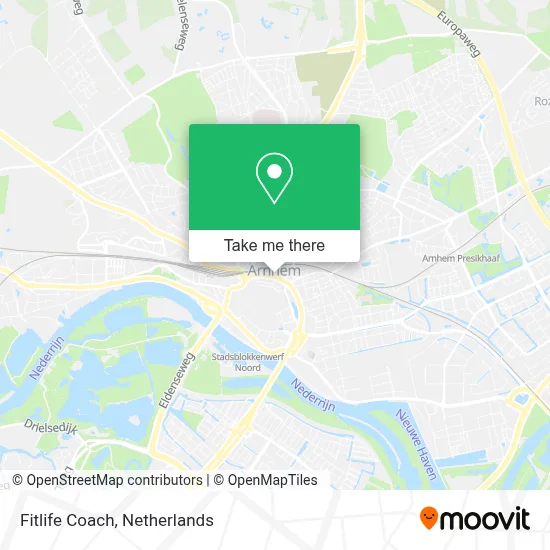Fitlife Coach map