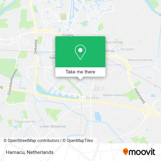 Hamacu map