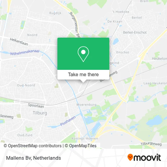 Mallens Bv map