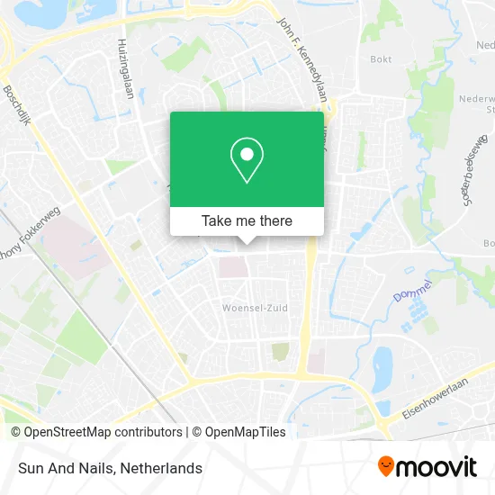 Sun And Nails map