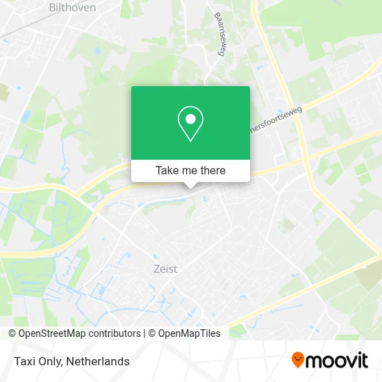 Taxi Only map