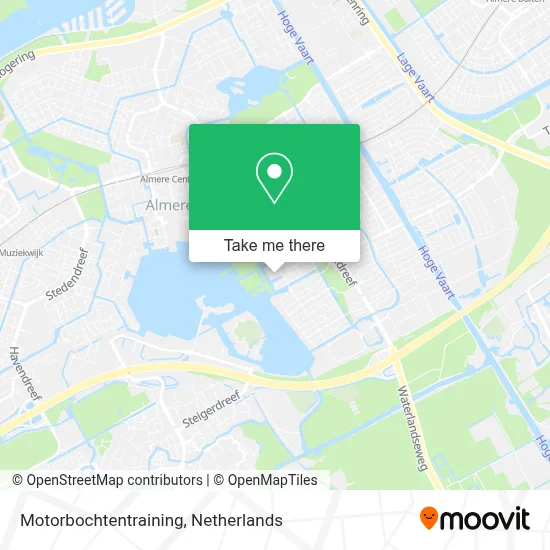 Motorbochtentraining map
