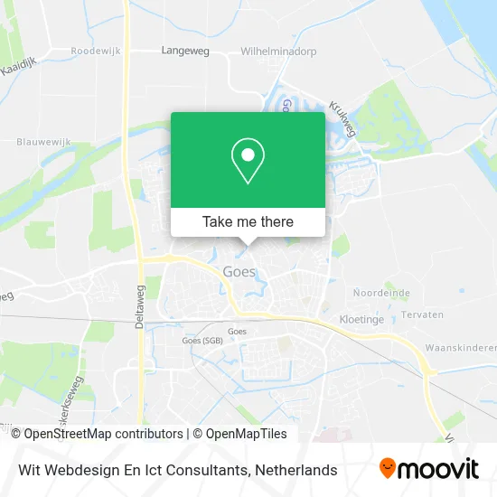 Wit Webdesign En Ict Consultants map