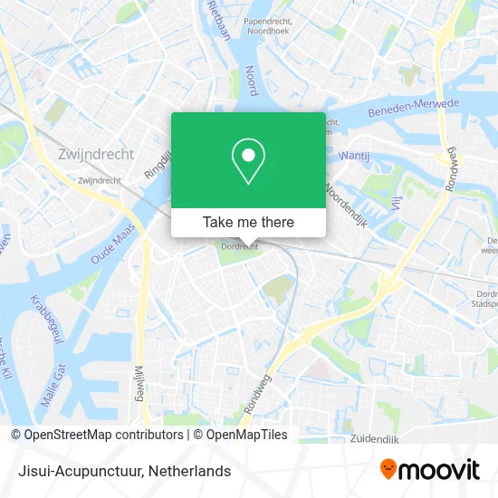 Jisui-Acupunctuur map