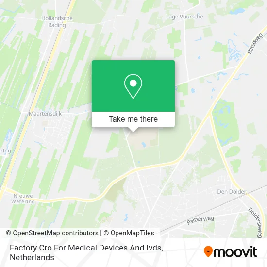 Factory Cro For Medical Devices And Ivds map