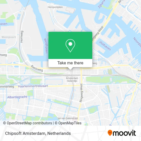 Chipsoft Amsterdam map