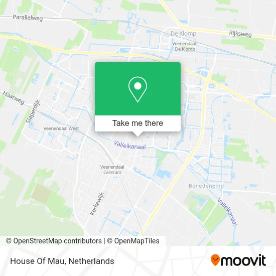 House Of Mau map