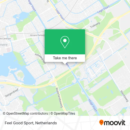 Feel Good Sport map