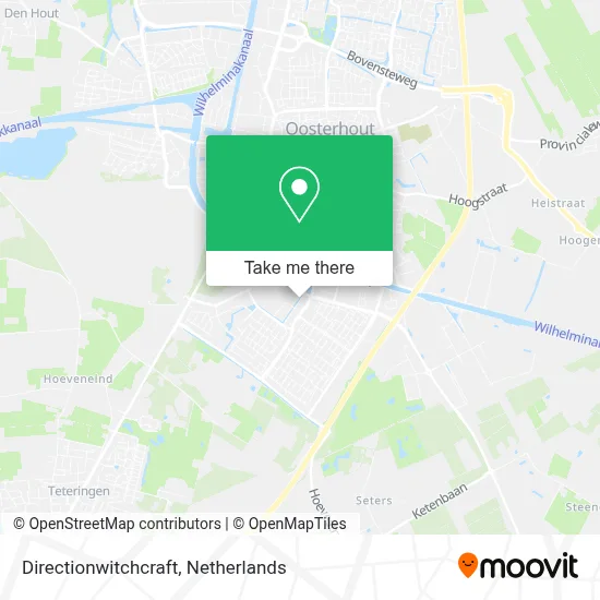 Directionwitchcraft map