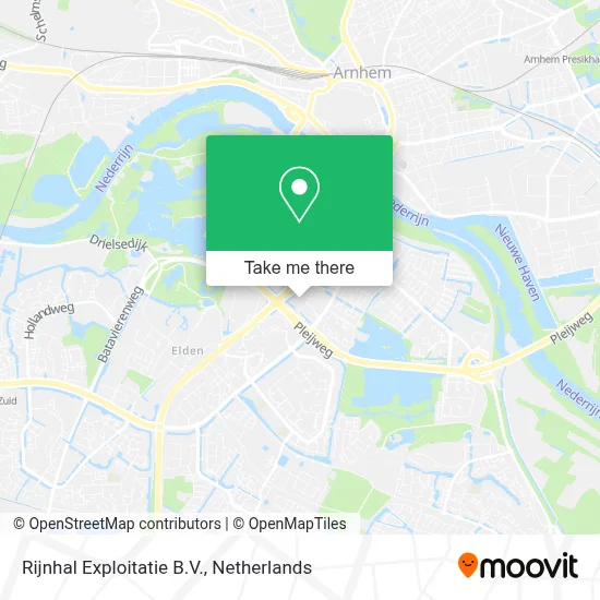 Rijnhal Exploitatie B.V. map