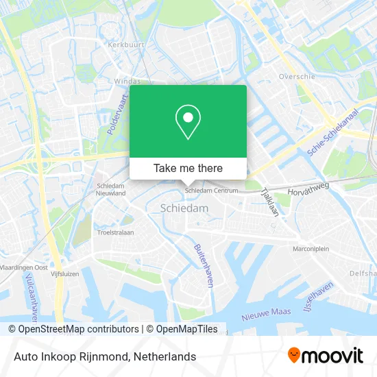 Auto Inkoop Rijnmond Karte