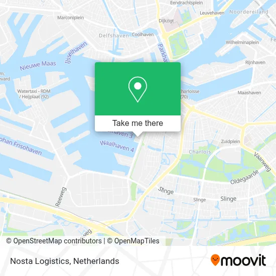 Nosta Logistics map