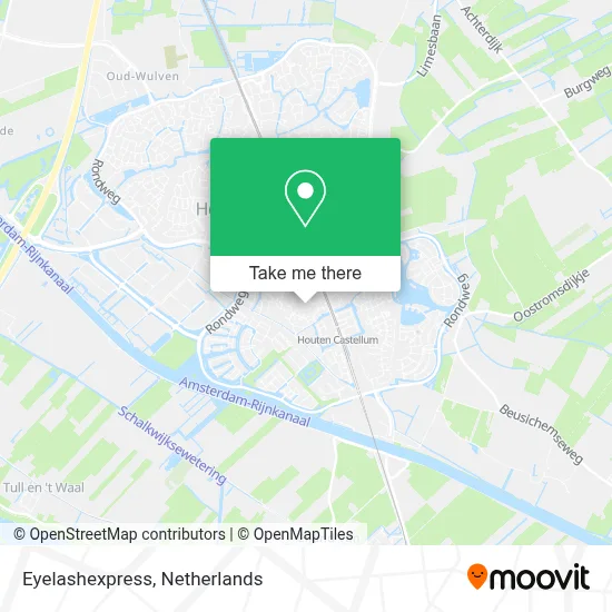 Eyelashexpress map