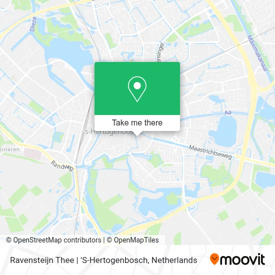 Ravensteijn Thee | 'S-Hertogenbosch map