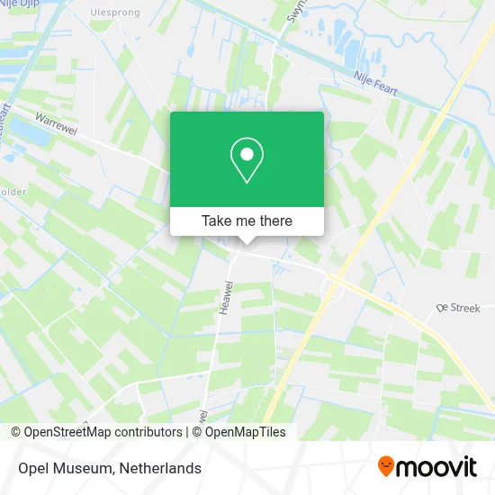 Opel Museum map