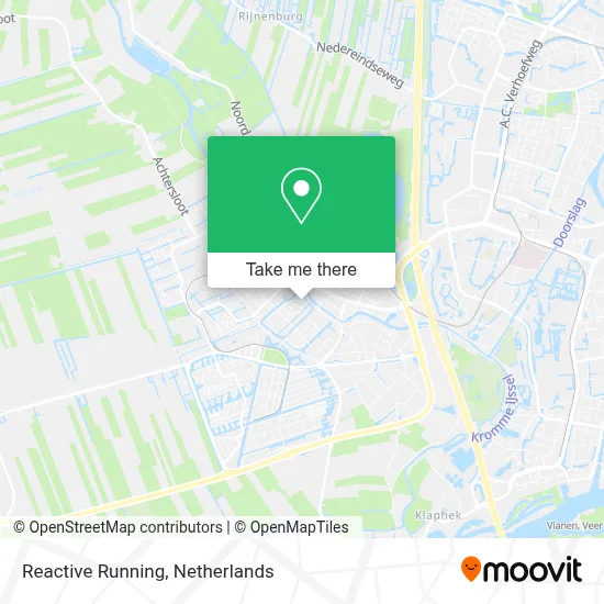 Reactive Running map