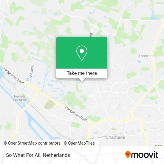 So What For All map